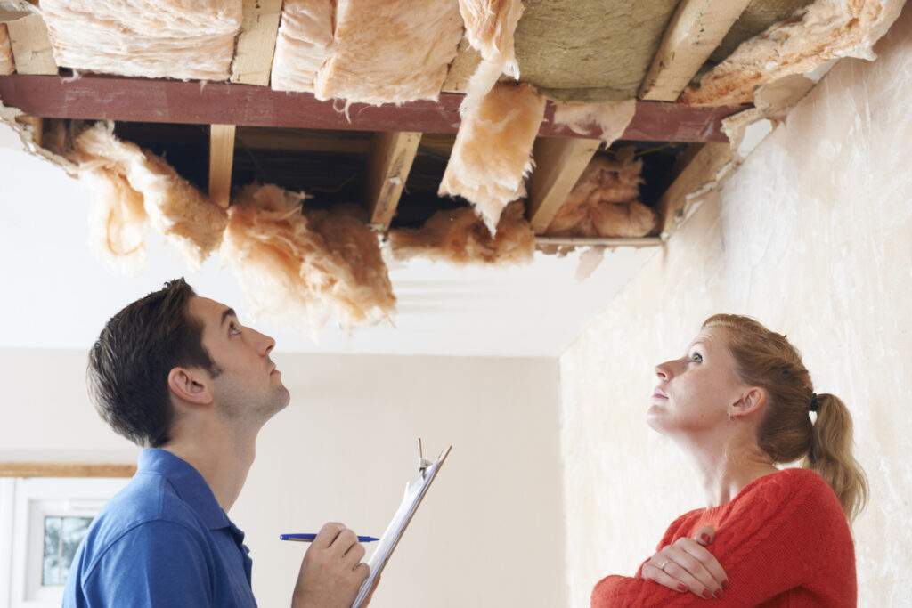 ceiling collapse