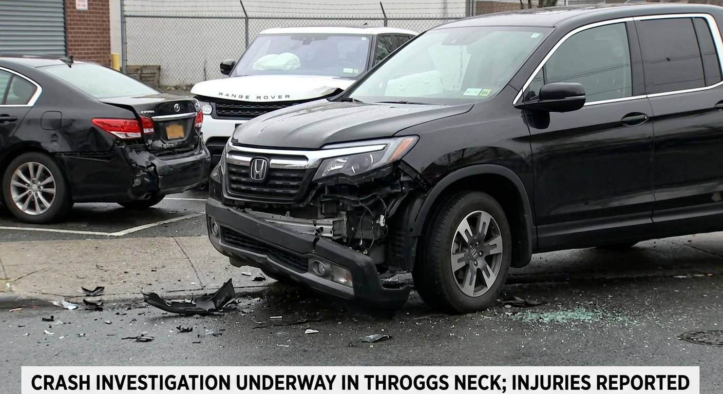 Featured image for: Car Crash Inside Throggs Neck Venue in the Bronx Injures Several People