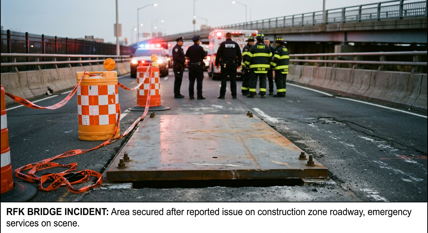 Featured image for: Bridge Construction Worker in NYC Injured in Incident Involving Steel Plate